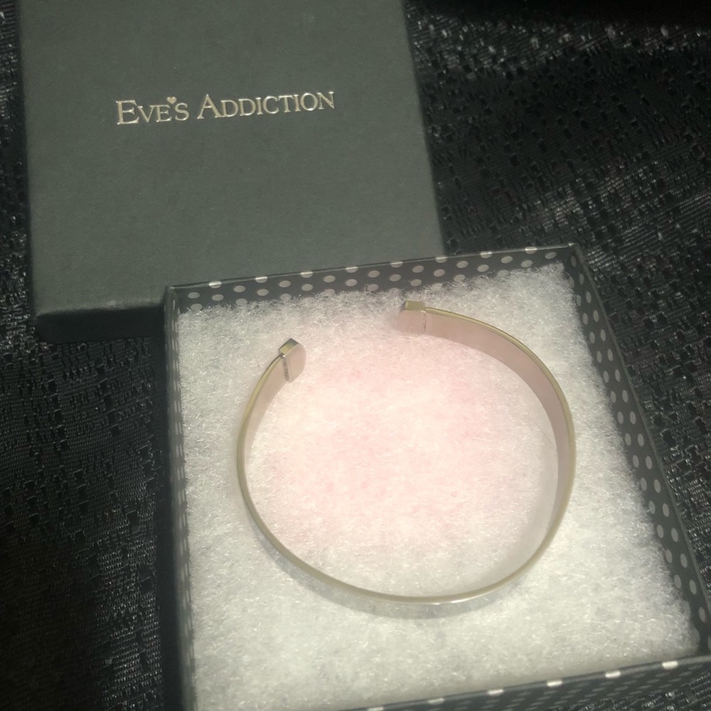 Eve’s Addiction Monogram Bracelet Stainless Steel Initials eBl EBL Personalized